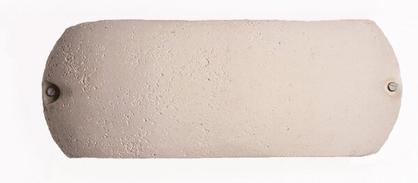 Applique toscot castelverde 1081 gx53 led 31cm ip55 terracotta lampada parete rustica biemissione esterno - Toscot