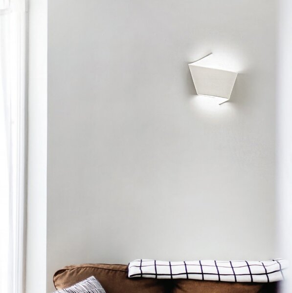 Applique belfiore 9010 amos 2498 3080 led ceramica verniciabile lampada parete classica modena interno - Belfiore - 9010