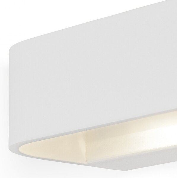 Applique moderno promoingross handles a32 wh led metallo lampada parete biemissione - Promoingross
