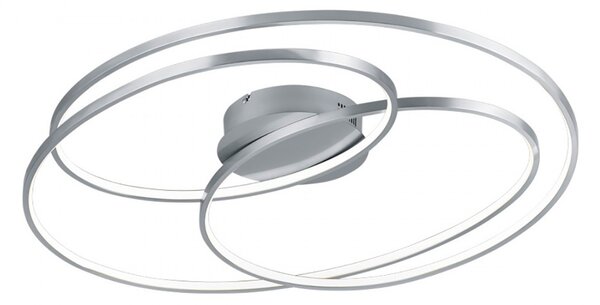 Plafoniera trio lighting gale 50w led 5250lm 3000°k 80cm dimmerabile lampada soffitto ultramoderna interno - Trio Lighting