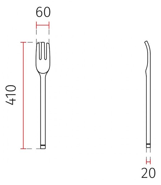 Applique belfiore 9010 fork 2516d 3002 led ceramica cristaly verniciabile lampada parete forchetta classica moderna - Belfiore - 9010