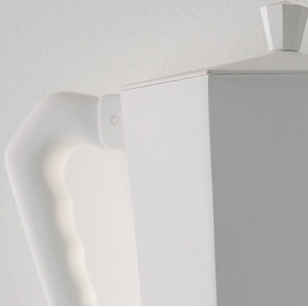 Applique gesso belfiore 9010 moka 2516m 3045 led ceramica cristaly verniciabile lampada parete classica moderna - Belfiore - 9010