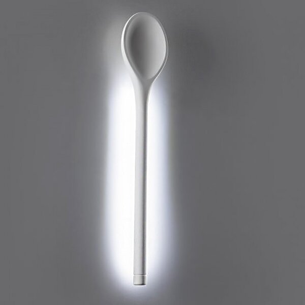 Applique belfiore 9010 spoon 2516c 3002 led ceramica cristaly verniciabile lampada parete cucchiaio classica modena - Belfiore - 9010
