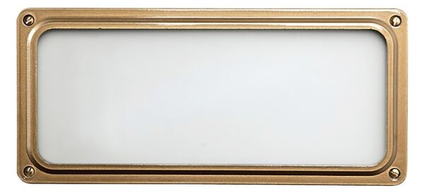Incasso segnapasso lampadari bartalini brass 893 e27 led metallo parete muro esterni - Lampadari Bartalini