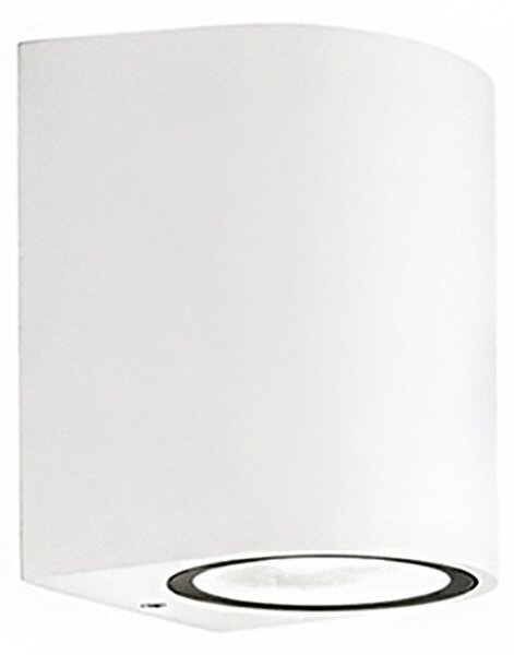 Applique esterno gea led vejo m ges900 gu10 led ip44 lampada parete monoemissione moderno - Gea Led