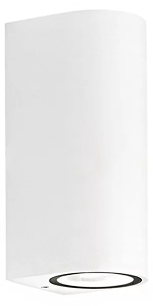 Applique esterno gea led vejo b ges903 gu10 led ip44 moderno lampada parete biemissione - Gea Led