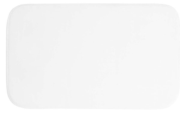 Tappetino da bagno bianco 45x75 cm Vitamine - douceur d'intérieur