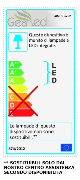 Faretto incasso gea led maia r gfa752c 18w led termoplastico lampada soffitto cartongesso interno - Gea Led