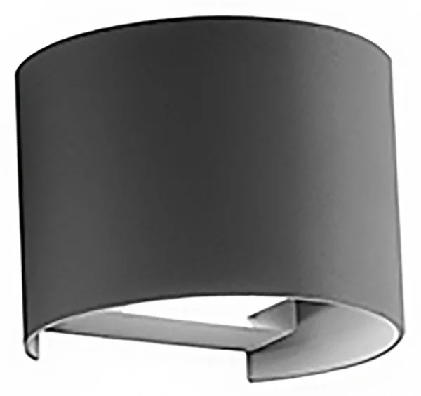 Applique alluminio gea led henk r ges871 led ip54 fascio regolabile lampada parete biemissione moderna esterno - Gea Led