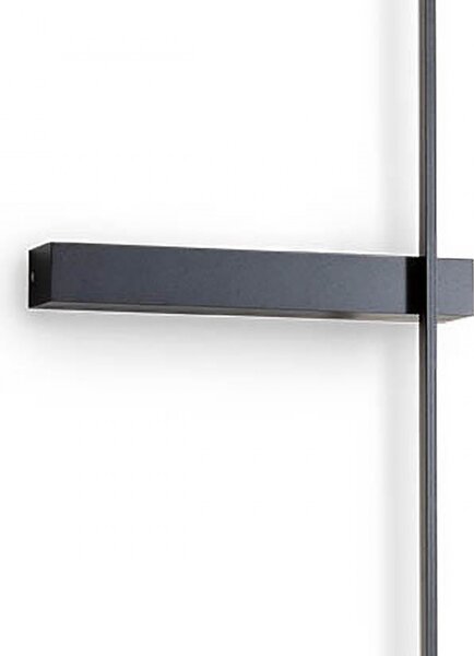 Applique moderno redo group tangent 01 4675 cct led orientabile alluminio - Redo Group