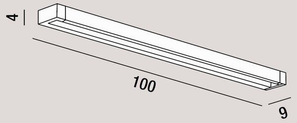 Applique moderno perenz sway 6634 n ct led lampada parete orientabile basculante - Perenz