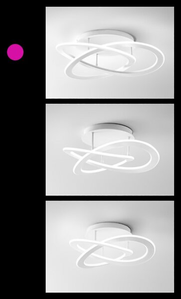 Plafoniera led gea luce yara pg c 50w led alluminio lampada soffitto moderna - Gea Luce
