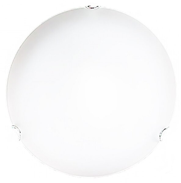 Plafoniera moderna illuminando bianca plbianca40 e27 led vetro lampada soffitto sfera globo - Illuminando