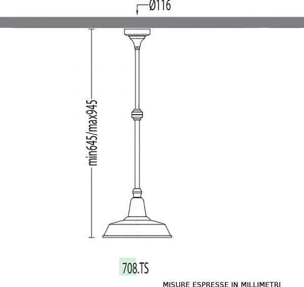Lampadario classico garden luce 708 tf e27 gr led alluminio sospensione - Garden Luce Srl