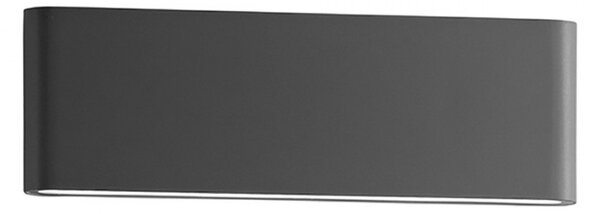 Applique esterno gea led taarhi 280 ges884n ip54 led alluminio lampada parete moderna biemissione - Gea Led