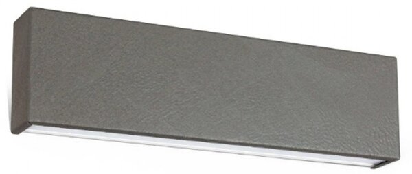 Applique moderno linea light group box w2 bi emission 8263 led 28w alluminio lampada parete - Linea Light Group