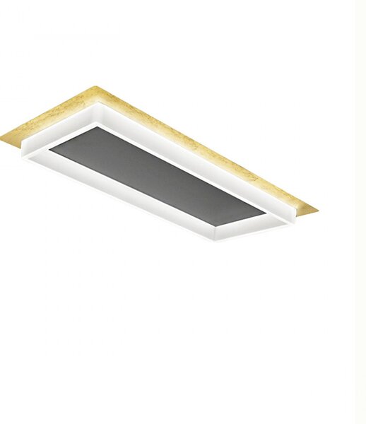 Plafoniera led promoingross square r50 gf ne switch lampada soffitto moderno - Promoingross