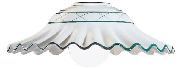Plafoniera classica due p illuminazione 2383 pl40 e27 led ceramica lampada soffitto - Due P Illuminazione