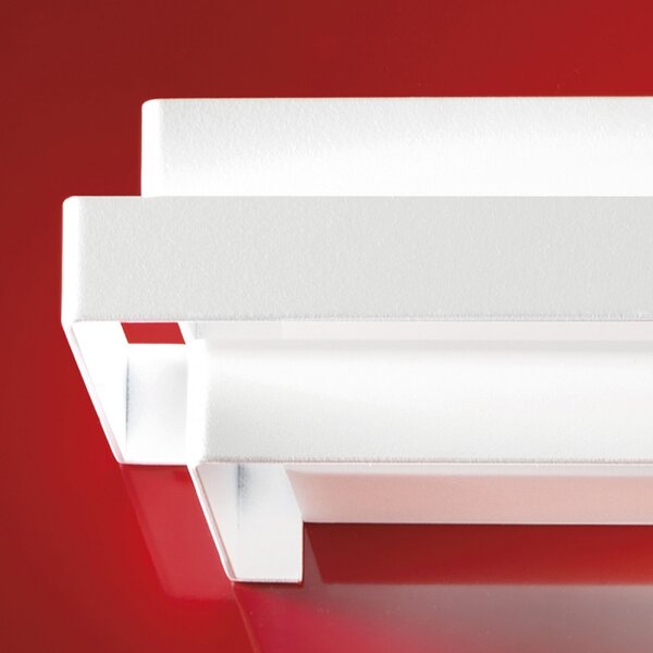 Applique moderno promoingross reflex a44 wh led metallo switch lampada parete - Promoingross