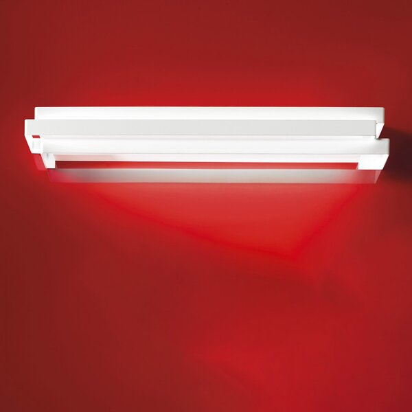 Applique moderno promoingross reflex a60 wh led metallo switch lampada parete - Promoingross