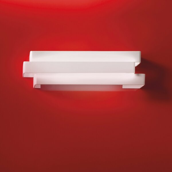 Applique moderno promoingross reflex a27 wh led metallo switch lampada parete - Promoingross