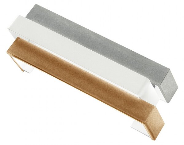 Applique moderno promoingross reflex a27 sg mc led metallo switch lampada parete - Promoingross