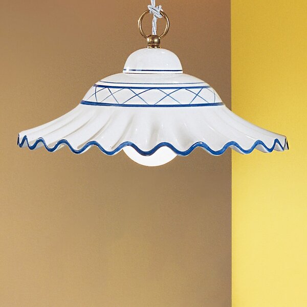 Lampadario saliscendi due p illuminazione 2382 s e27 led ceramica lampada soffitto sospensione - Due P Illuminazione