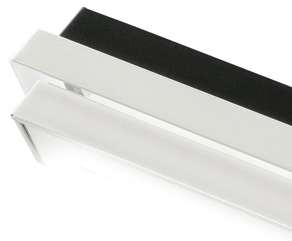 Applique moderno promoingross reflex a27 wh ne led metallo switch lampada parete - Promoingross