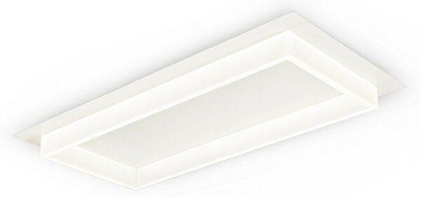 Plafoniera led promoingross square r70 wh switch lampada soffitto moderna - Promoingross