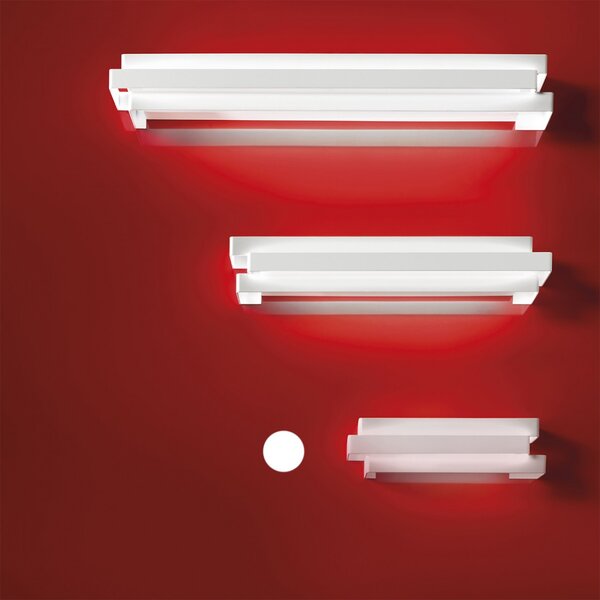 Applique moderno promoingross reflex a27 wh led metallo switch lampada parete - Promoingross