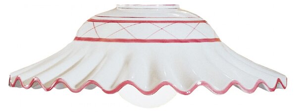 Plafoniera classica due p illuminazione 2383 pl40 e27 led ceramica lampada soffitto - Due P Illuminazione
