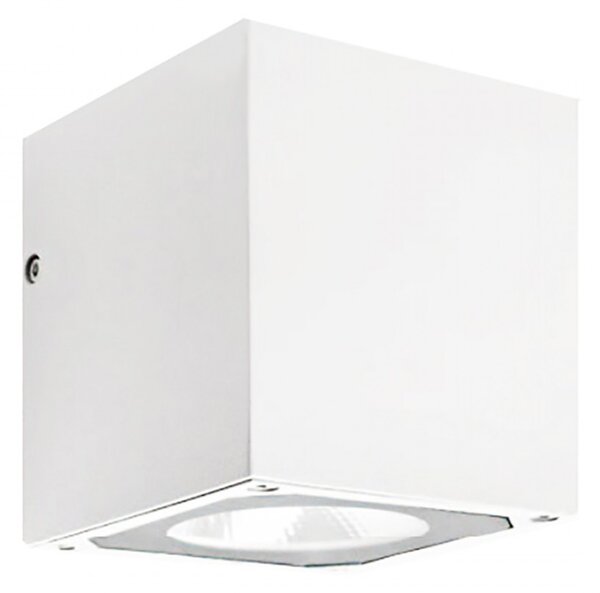 Applique esterno pan international boxer led down ip54 lampada parete giardino - Pan International
