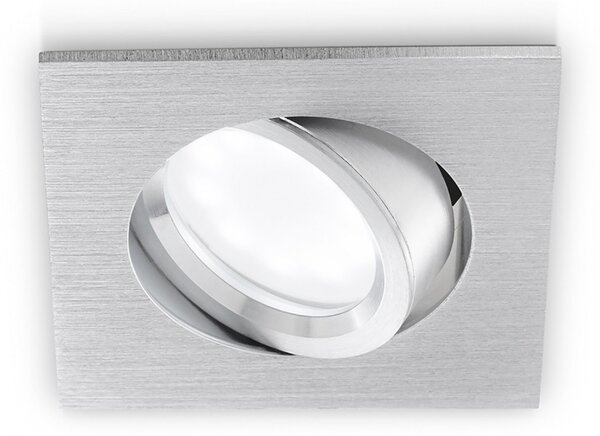 Faretto incasso gea led gfa050 gu10 led orientabile alluminio - Gea Led