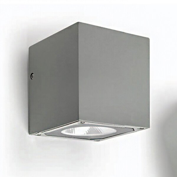 Applique esterno pan international boxer led up-down ip54 lampada parete giardino - Pan International