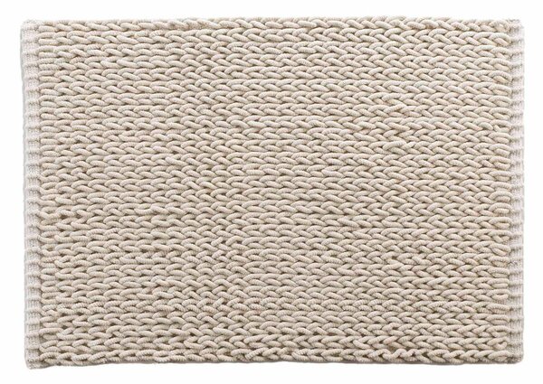 Tappeto da bagno beige 50x80 cm Isalis - douceur d'intérieur