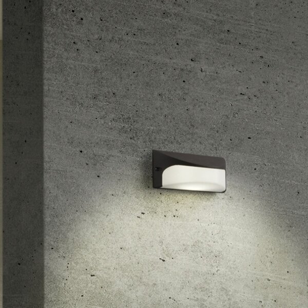 Applique esterno classico sovil dome 99145 27 led alluminio lampada parete - Sovil Illuminazione