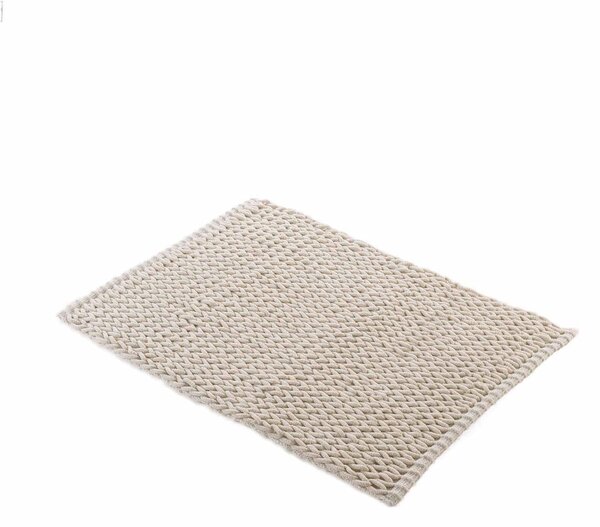 Tappeto da bagno beige 50x80 cm Isalis - douceur d'intérieur