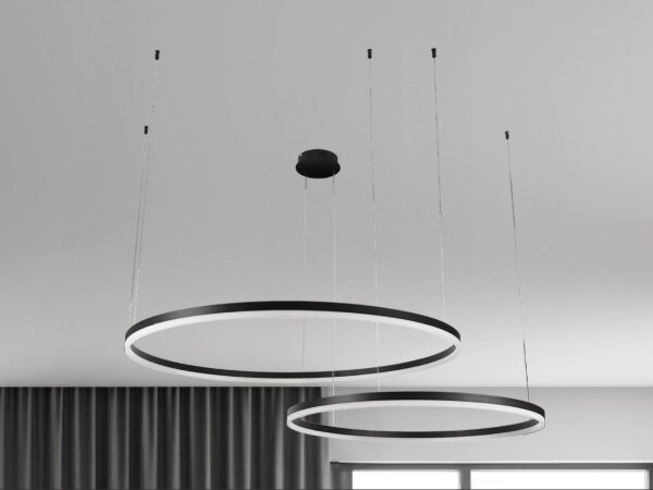Lampadario a sospensione con filo LED dimmerabile LED/100W/230V 3000-6500K + telecomando