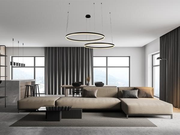 Lampadario a sospensione con filo LED dimmerabile LED/100W/230V 3000-6500K + telecomando
