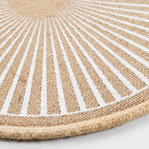 Tovaglietta in iuta ø 38 cm Soleimio - douceur d'intérieur