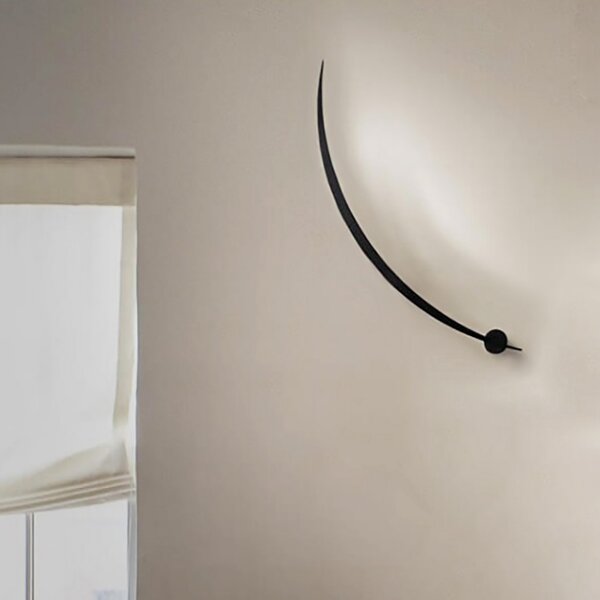 Applique led cattaneo heron 810-75ads lampada parete dimmerabile moderna - Cattaneo Illuminazione
