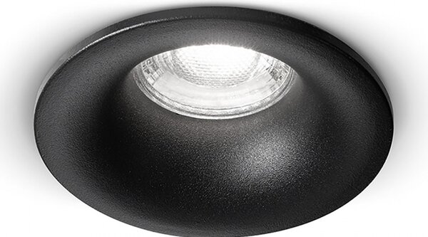 Faretto incasso tondo perenz oasis 6742 n gu10 led acciaio spot incasso cartongesso - Perenz