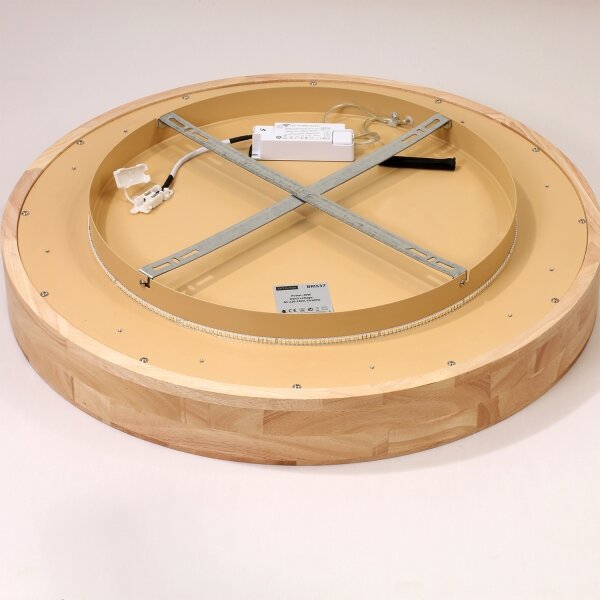 Brilagi-LED Lampada da soffitto FALCON WOOD LED/40W/230V 3000/4000/6000K 60 cm in legno