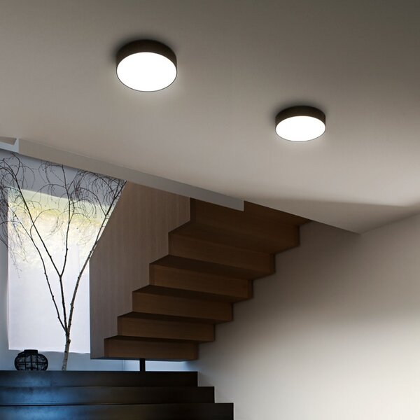 Plafoniera gea led cloe 35 gpl271n led ip20 alluminio modulo led integrato - Gea Led