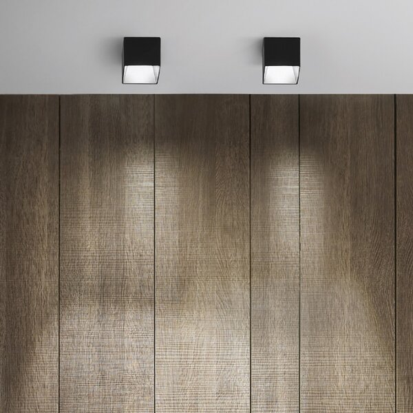 Faretto incasso led gea led faye gfa364 ip54 nero lampada soffitto moderna - Gea Led
