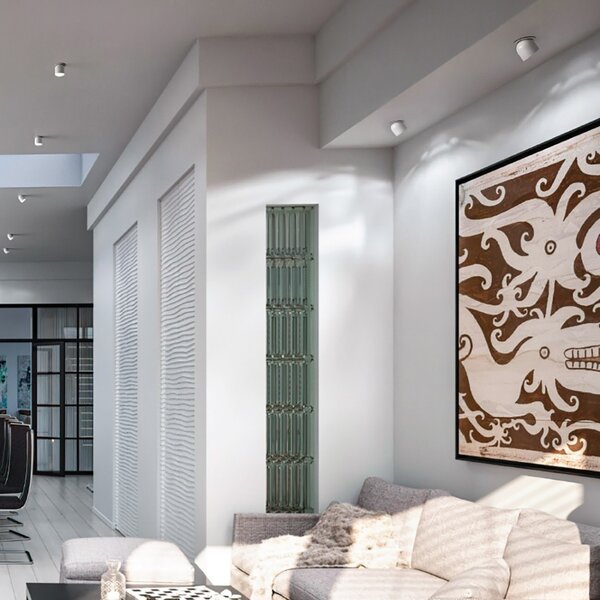 Faretto incasso gea led portia gfa441 bianco lampada soffitto orientabile - Gea Led