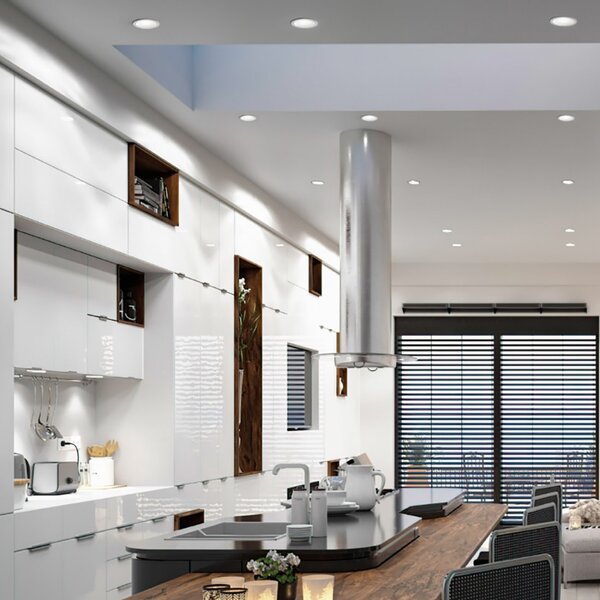 Faretto incasso gea led dione gfa1000c bianco lampada soffitto moderna - Gea Led