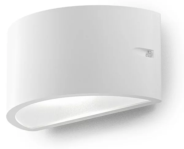 Applique esterno gea led lan led ip54 ges1050 e27 lampada parete biemissione moderna - Gea Led