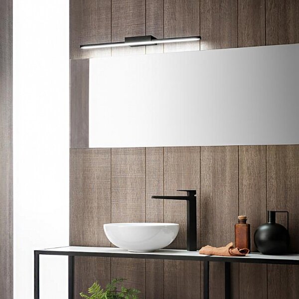 Applique specchio quadro gea luce one gap493c ip44 3000°k 1670lm lampada parete moderna - Gea Luce