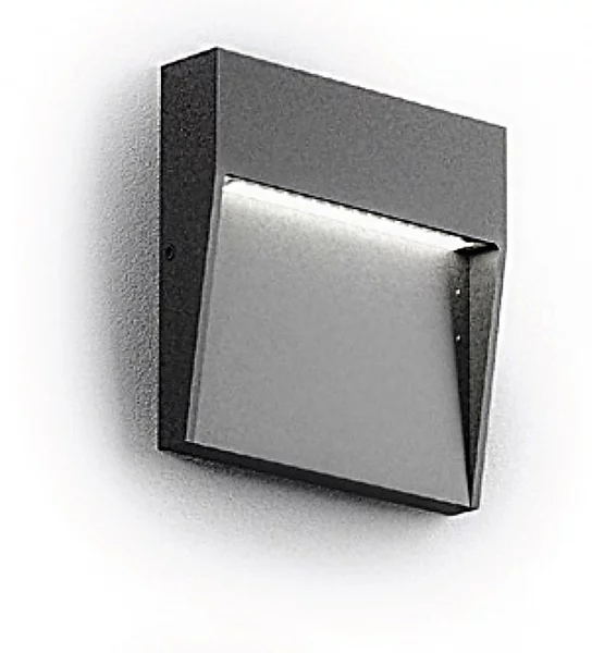 Applique esterno gea led sol q ges980 ges980c lampada parete moderna - Gea Led